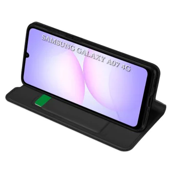 Калъф – Techsuit Magskin Book – Samsung Galaxy A07 4G – Черен