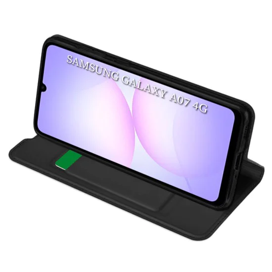 Калъф – Techsuit Magskin Book – Samsung Galaxy A07 4G – Черен