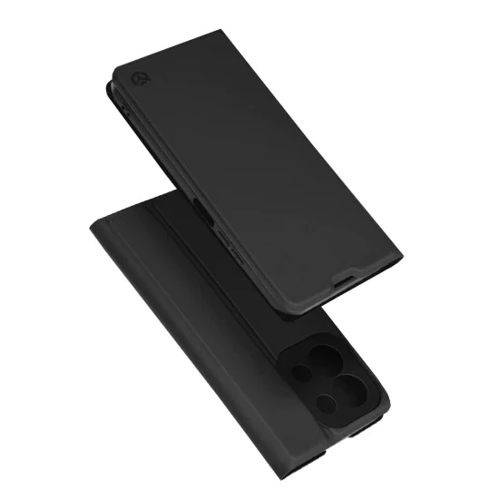 Калъф – Techsuit Magskin Book – Xiaomi Redmi 15C 4G / Redmi 15C 5G – Черен