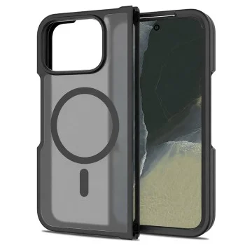 Калъф Techsuit PureFrost MagSafe - Google Pixel 11 Pro Fold - Матово черен
