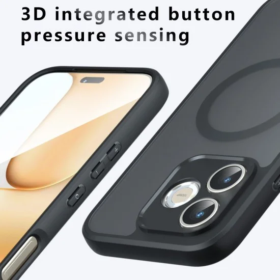 Калъф Techsuit - PureFrost MagSafe - Honor 600 Smart - Матово черен