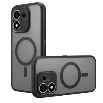 Калъф Techsuit - PureFrost MagSafe - Honor 600 Smart - Матово черен