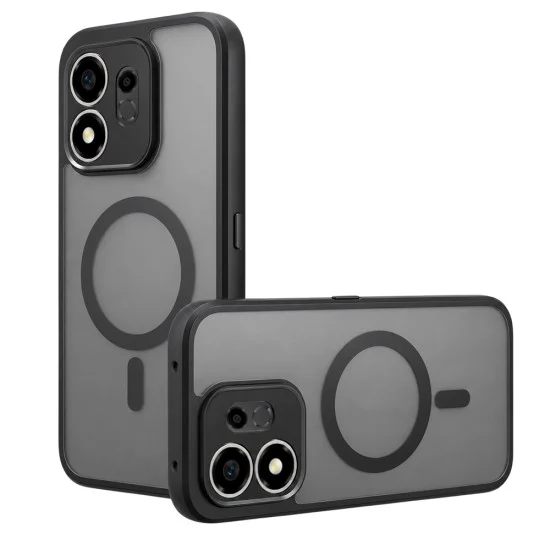 Калъф Techsuit - PureFrost MagSafe - Honor 600 Smart - Матово черен