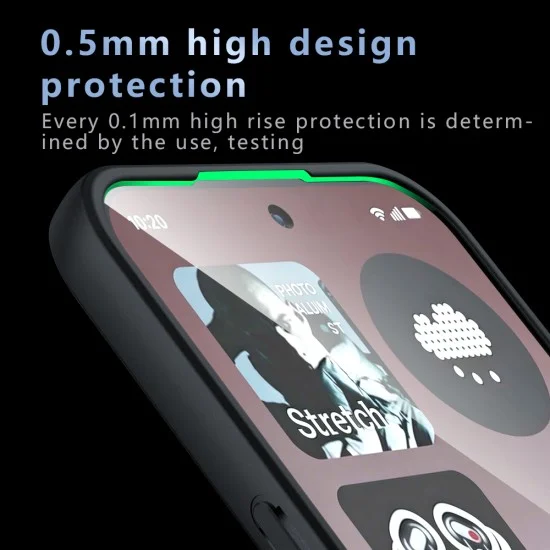 Калъф Techsuit PureFrost MagSafe - Nothing Phone (4b) - Матово черен