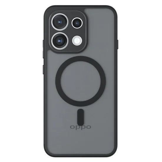 Калъф Techsuit PureFrost MagSafe - Oppo Reno16 F / Reno16 FS - Матово черен