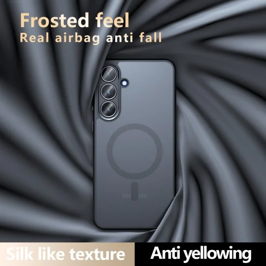 Калъф Techsuit PureFrost MagSafe - Samsung Galaxy S26 FE - Матово черен