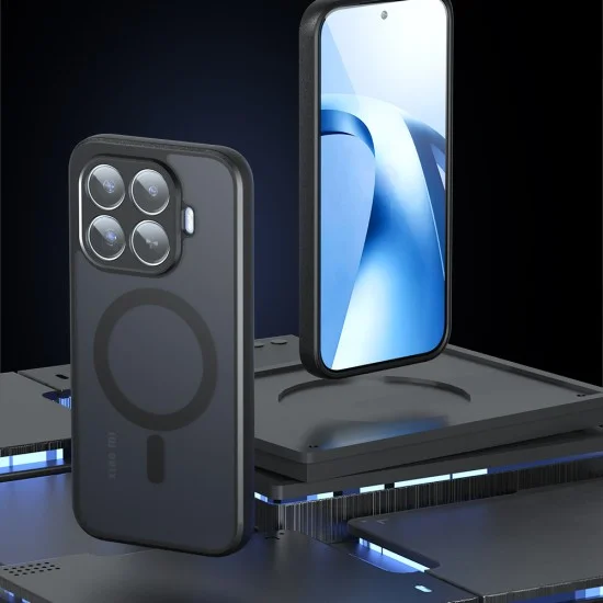 Калъф Techsuit PureFrost MagSafe - Xiaomi 17T Pro - Матово черен
