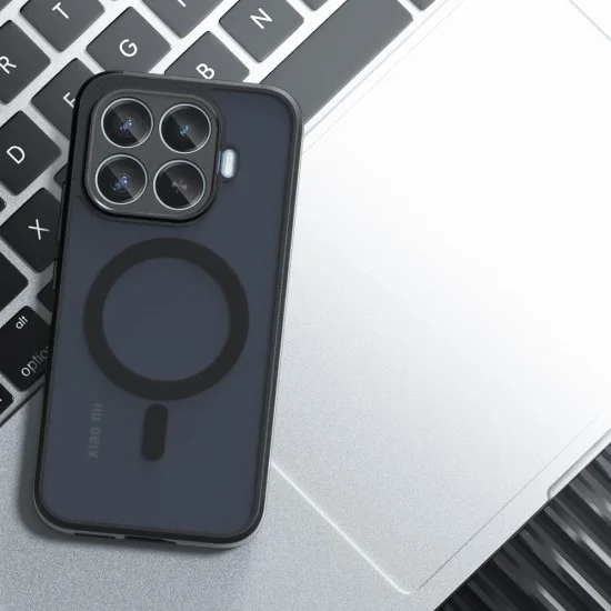 Калъф Techsuit PureFrost MagSafe - Xiaomi 17T Pro - Матово черен