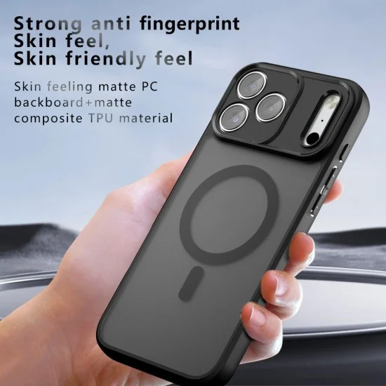 Калъф Techsuit PureFrost MagSafe - iPhone 18 Pro Max / iPhone 17 Pro Max - Матово черен