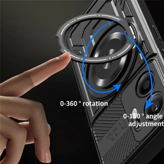 Калъф – Techsuit RuggedCam – Oppo Reno14 F / Reno14 FS 5G – Черен