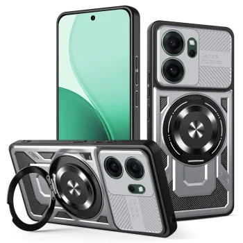 Калъф – Techsuit RuggedCam – Oppo Reno14 F / Reno14 FS 5G – Сив