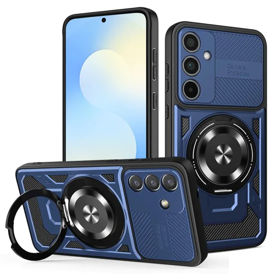 Калъф – Techsuit RuggedCam – Samsung Galaxy S25 FE – Син