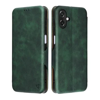 Калъф – Techsuit Safe Wallet Plus – Samsung Galaxy A07 4G – Зелен