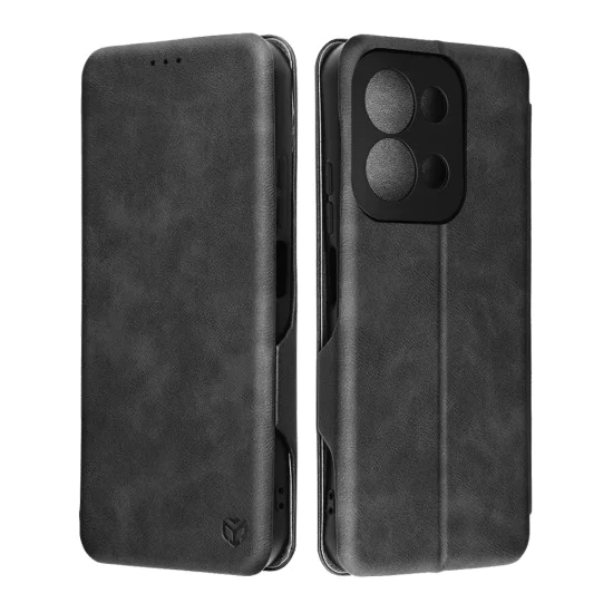 Калъф – Techsuit Safe Wallet Plus – Xiaomi Redmi 15C 4G / Redmi 15C 5G – Черен