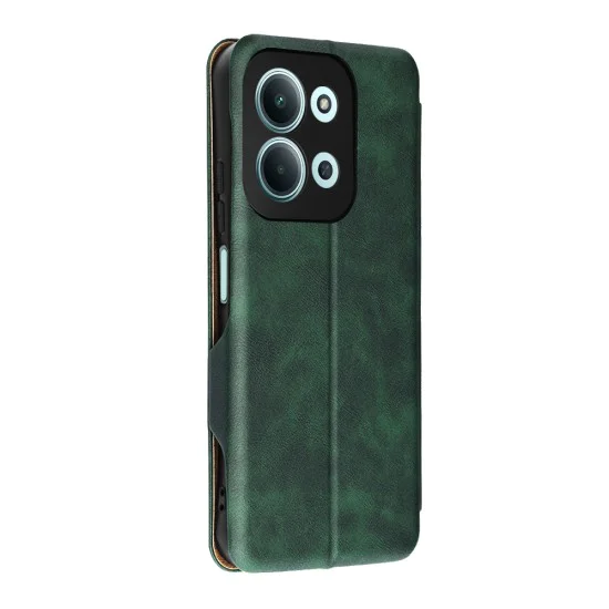 Калъф – Techsuit Safe Wallet Plus – Xiaomi Redmi 15C 4G / Redmi 15C 5G – Зелен