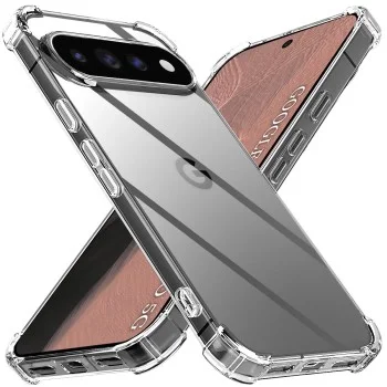 Калъф Techsuit Shockproof Clear Silicone - Google Pixel 11 Pro - Прозрачен