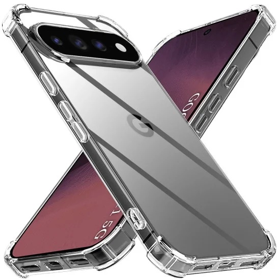 Калъф Techsuit Shockproof Clear Silicone - Google Pixel 11 - Прозрачен