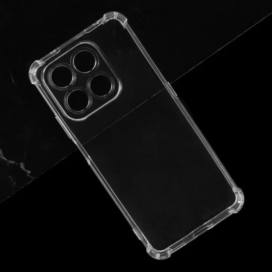Калъф – Techsuit Shockproof Clear Silicone – Honor 400 Smart 5G / 400 Smart 4G / X7d 4G – Прозрачен