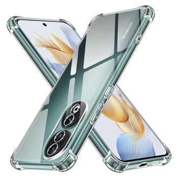 Калъф Techsuit Shockproof Clear Silicone - Honor 600 Smart - Прозрачен