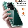 Калъф Techsuit Shockproof Clear Silicone MagSafe - Xiaomi 17 Ultra - Прозрачен