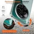 Калъф Techsuit Shockproof Clear Silicone MagSafe - Xiaomi 17 Ultra - Прозрачен