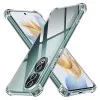 Калъф Techsuit Shockproof Clear Silicone - Motorola Edge 70 Max - Прозрачен