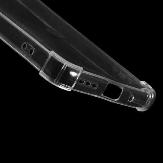 Калъф – Techsuit Shockproof Clear Silicone – Motorola Moto G06 – Прозрачен