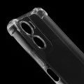 Калъф – Techsuit Shockproof Clear Silicone – Motorola Moto G06 – Прозрачен