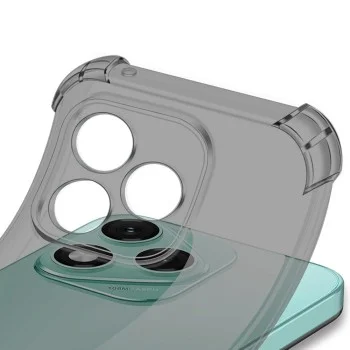 Калъф Techsuit Shockproof Clear Silicone - Oppo Reno16 - Сив