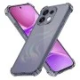 Калъф Techsuit Shockproof Clear Silicone - Oppo Reno16 - Сив