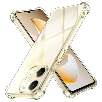 Калъф – Techsuit Shockproof Clear Silicone – Realme Note 70T – Прозрачен