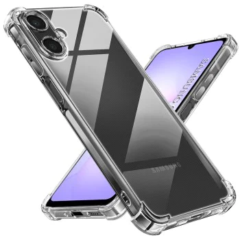 Калъф – Techsuit Shockproof Clear Silicone – Samsung Galaxy A07 4G – Прозрачен
