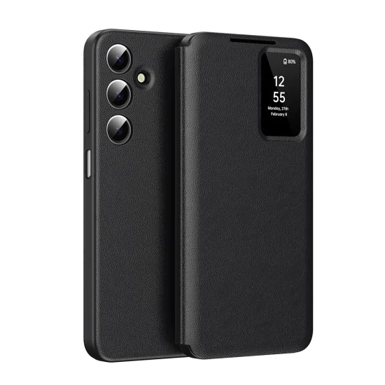 Калъф – Techsuit SmartView Series – Samsung Galaxy A17 5G / A17 4G / A26 5G – Черен