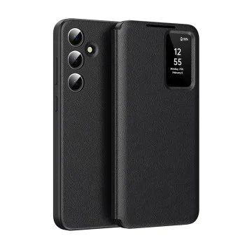 Калъф – Techsuit SmartView Series – Samsung Galaxy S25 FE – Черен