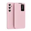 Калъф – Techsuit SmartView Series – Samsung Galaxy S25 FE – Розов