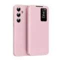 Калъф – Techsuit SmartView Series – Samsung Galaxy S25 FE – Розов