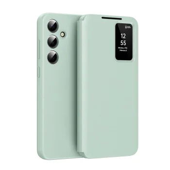 Калъф – Techsuit SmartView Series – Samsung Galaxy S25 FE – Зелен