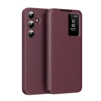 Калъф Techsuit SmartView Series - Samsung Galaxy S26 FE - Червен
