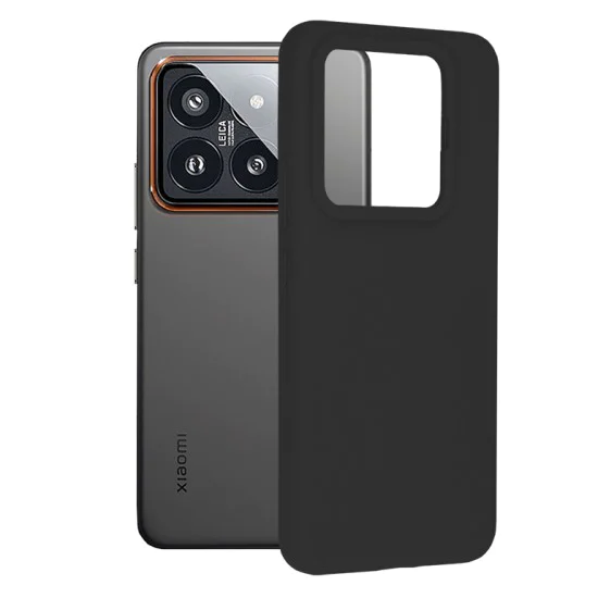 Калъф – Techsuit Soft Edge Silicone – Xiaomi 14 Pro – Черен