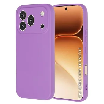 Калъф Techsuit SoftFlex - Honor 600 Pro - Лилав