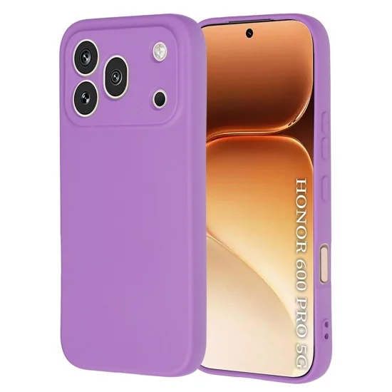 Калъф Techsuit SoftFlex - Honor 600 Pro - Лилав