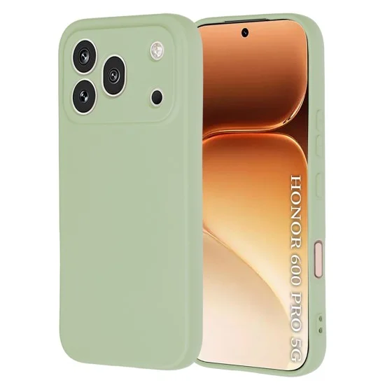 Калъф Techsuit SoftFlex - Honor 600 Pro - Светло зелен