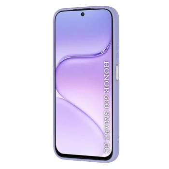 Калъф Techsuit SoftFlex - Honor 600 Smart - Светло лилав