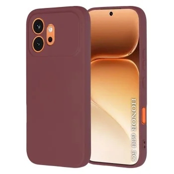 Калъф Techsuit SoftFlex - Honor 600 - Тъмно червен