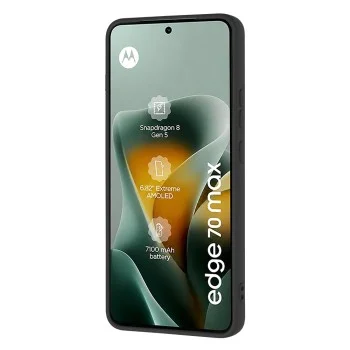 Калъф Techsuit SoftFlex - Motorola Edge 70 Max - Черен