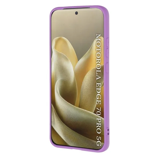 Калъф Techsuit SoftFlex - Motorola Edge 70 Pro - Лилав