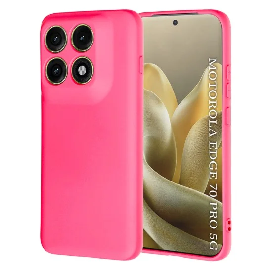 Калъф Techsuit SoftFlex - Motorola Edge 70 Pro - Розов