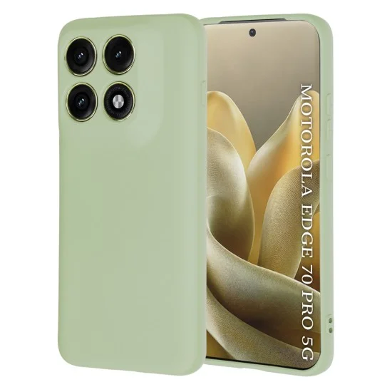 Калъф Techsuit SoftFlex - Motorola Edge 70 Pro - Светло зелен