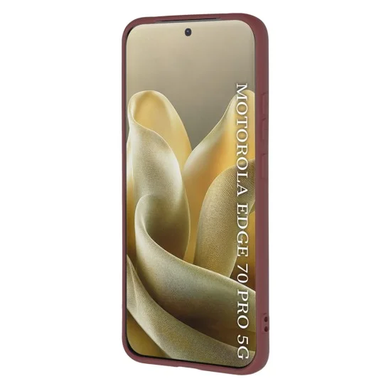 Калъф Techsuit SoftFlex - Motorola Edge 70 Pro - Тъмно червен