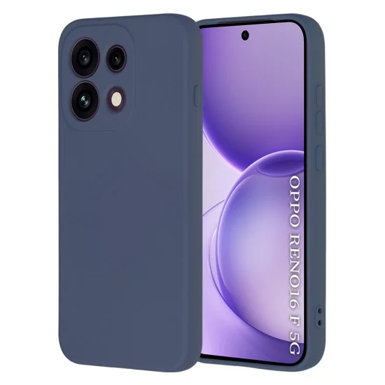 Калъф Techsuit SoftFlex - Oppo Reno16 F / Reno16 FS - Тъмно син